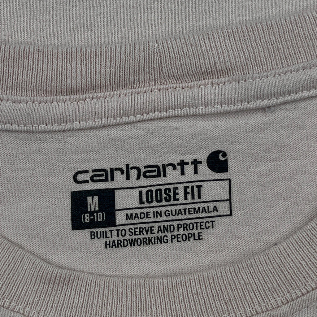 Loose Fit Carhartt T-Shirt - Medium Pink Cotton - Image 3