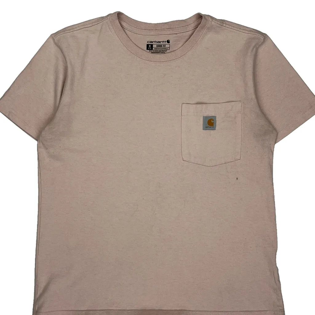 Loose Fit Carhartt T-Shirt - Medium Pink Cotton - Image 6