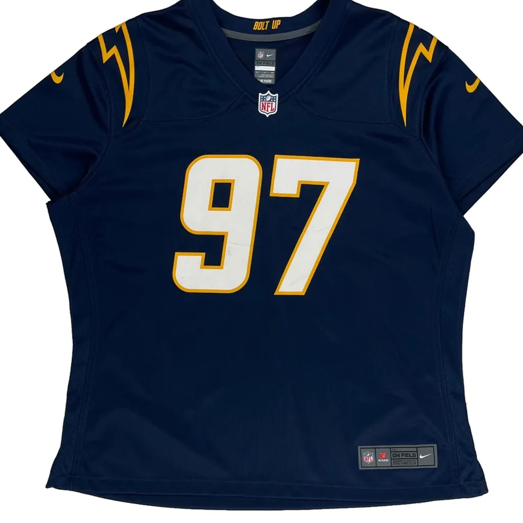 Los Angeles Chargers Nike Nfl Jersey - 2XL Navy Polyester - Image 4