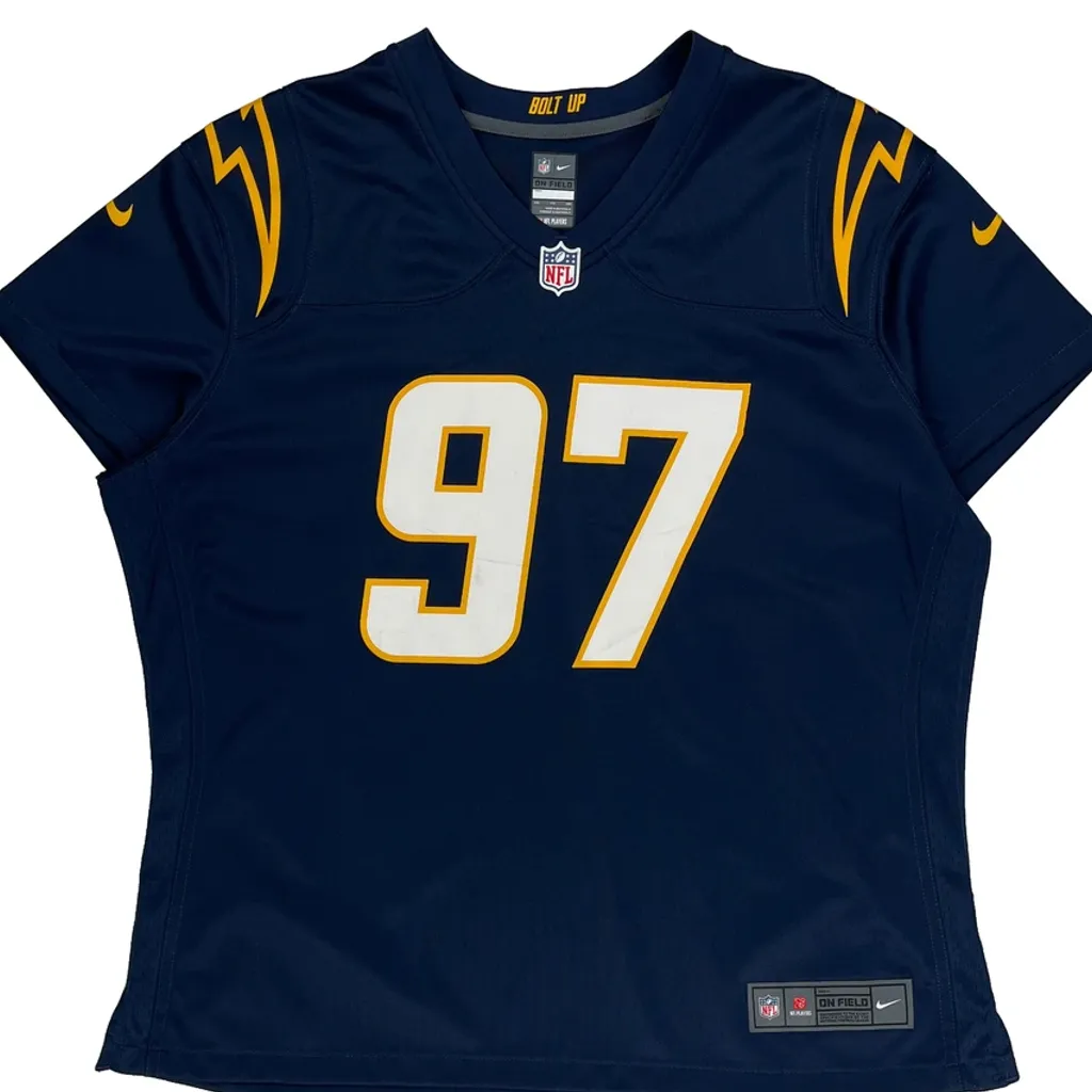 Los Angeles Chargers Nike Nfl Jersey - 2XL Navy Polyester - Image 5