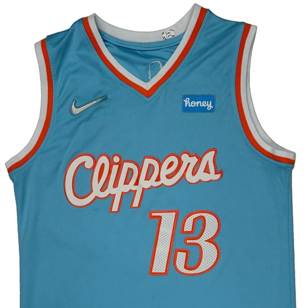 Los Angeles Clippers Nike Nba Jersey - Small Blue Polyester - Image 5