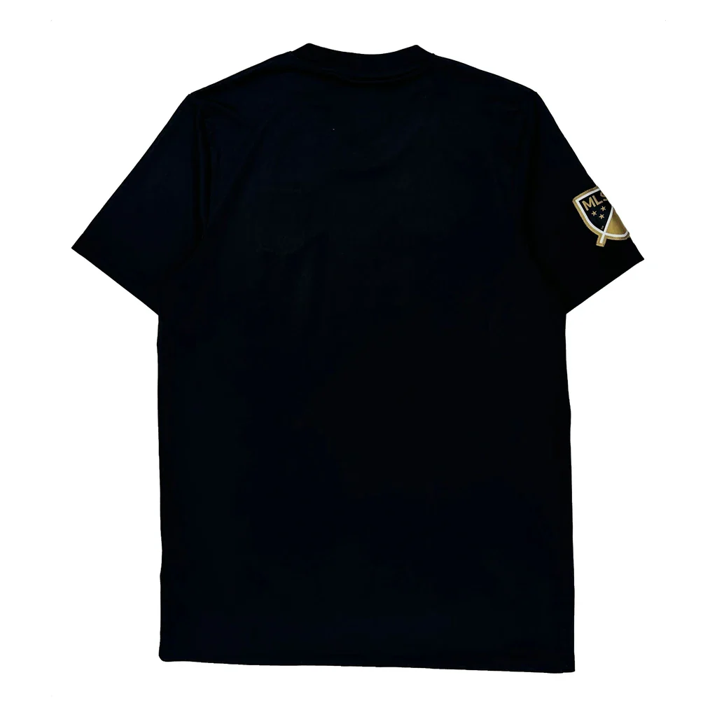 Los Angeles Football Club Adidas Football Shirt - Medium Black Polyester - Image 2