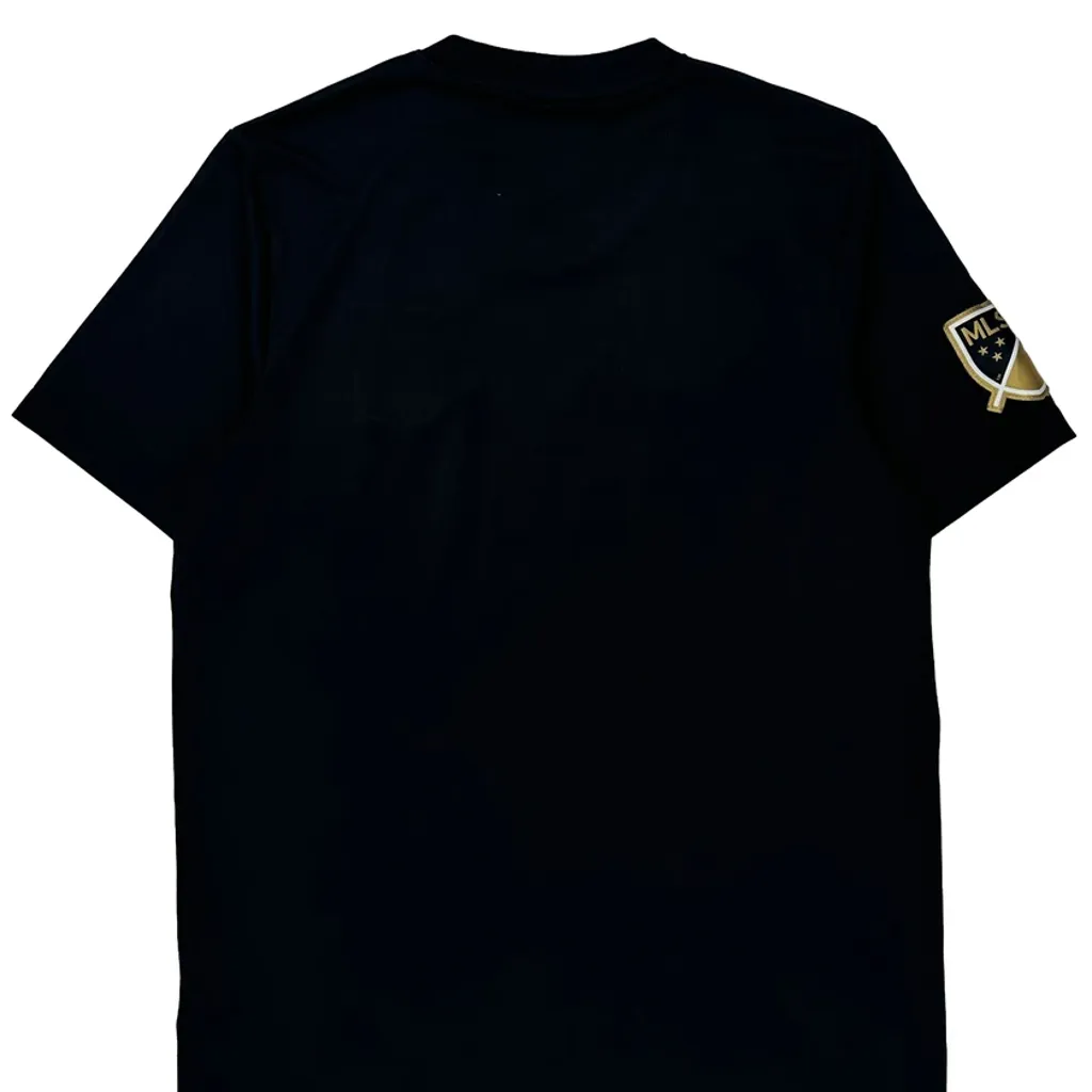 Los Angeles Football Club Adidas Football Shirt - Medium Black Polyester - Image 7