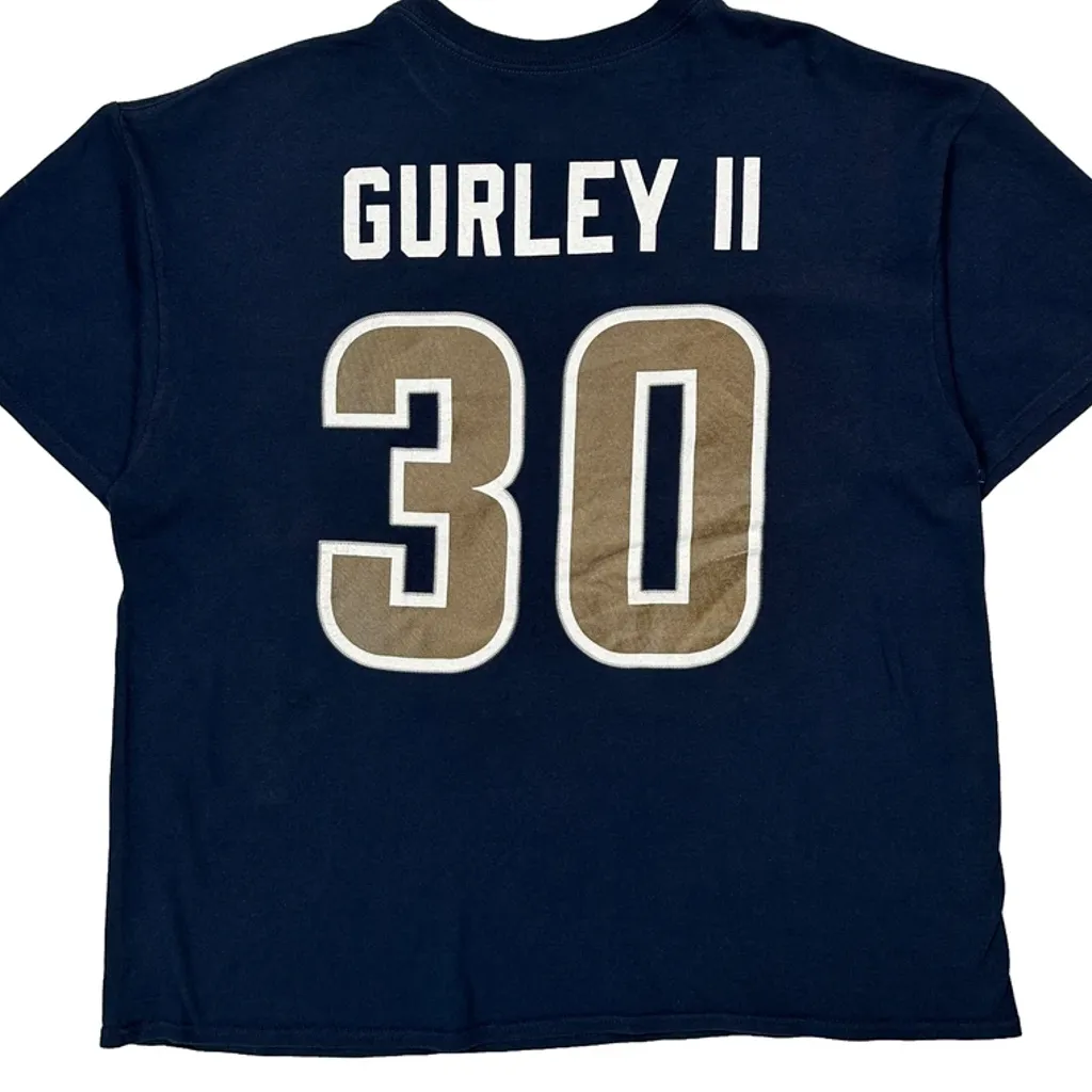 Los Angeles Rams Majestic Nfl T-Shirt - XL Blue Cotton - Image 7