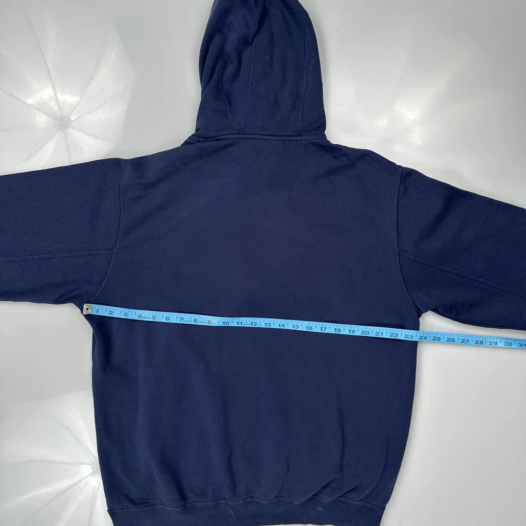 Los Angeles Rams Nfl Hoodie - Large Navy Cotton - Image 3