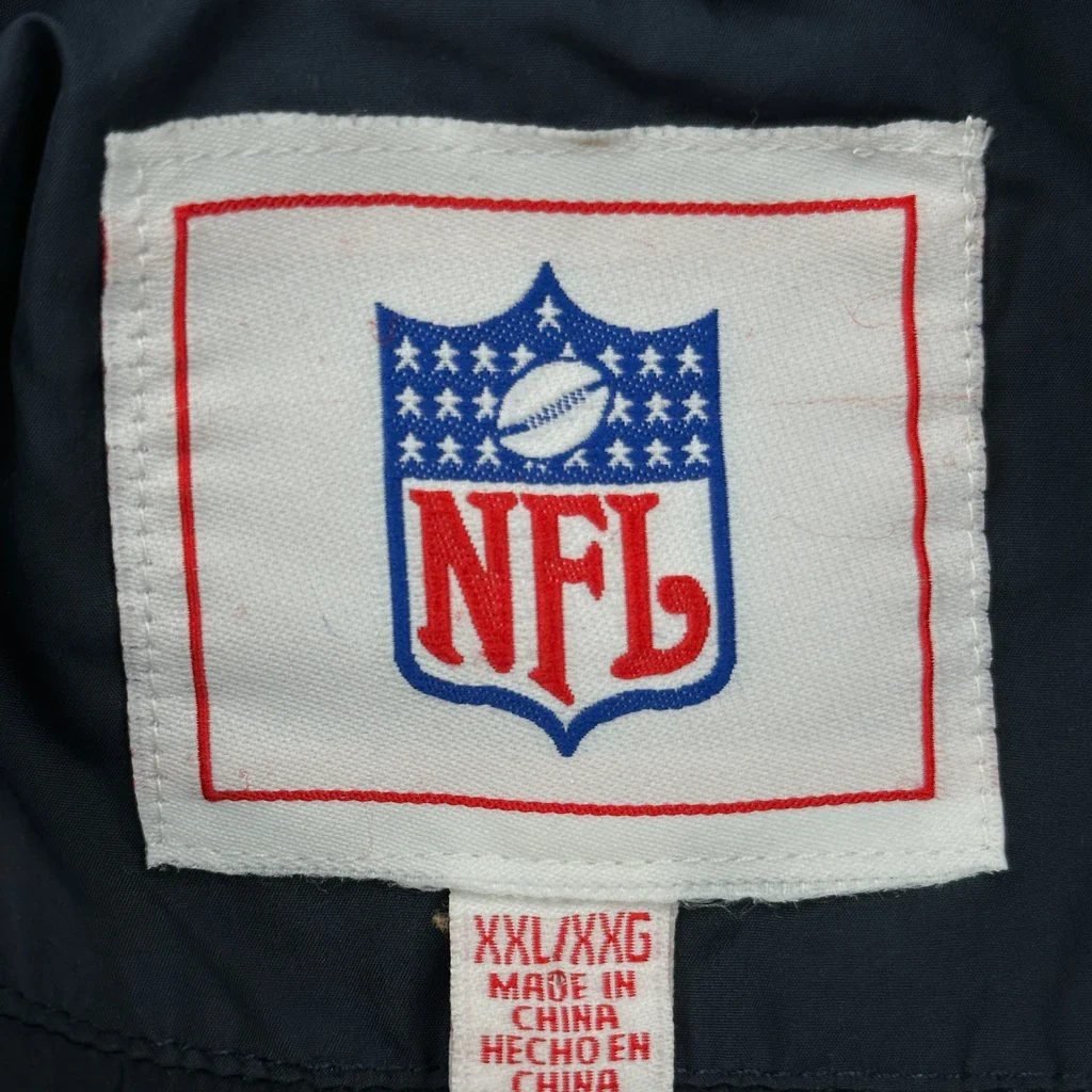 Los Angeles Rams Nfl Football Windbreaker - 2XL Navy Polyester - Image 3