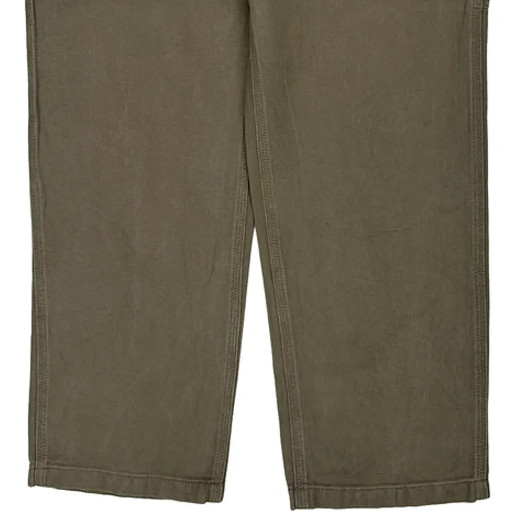 Lost Carpenter Trousers - 33W 30L Brown Cotton - Image 10