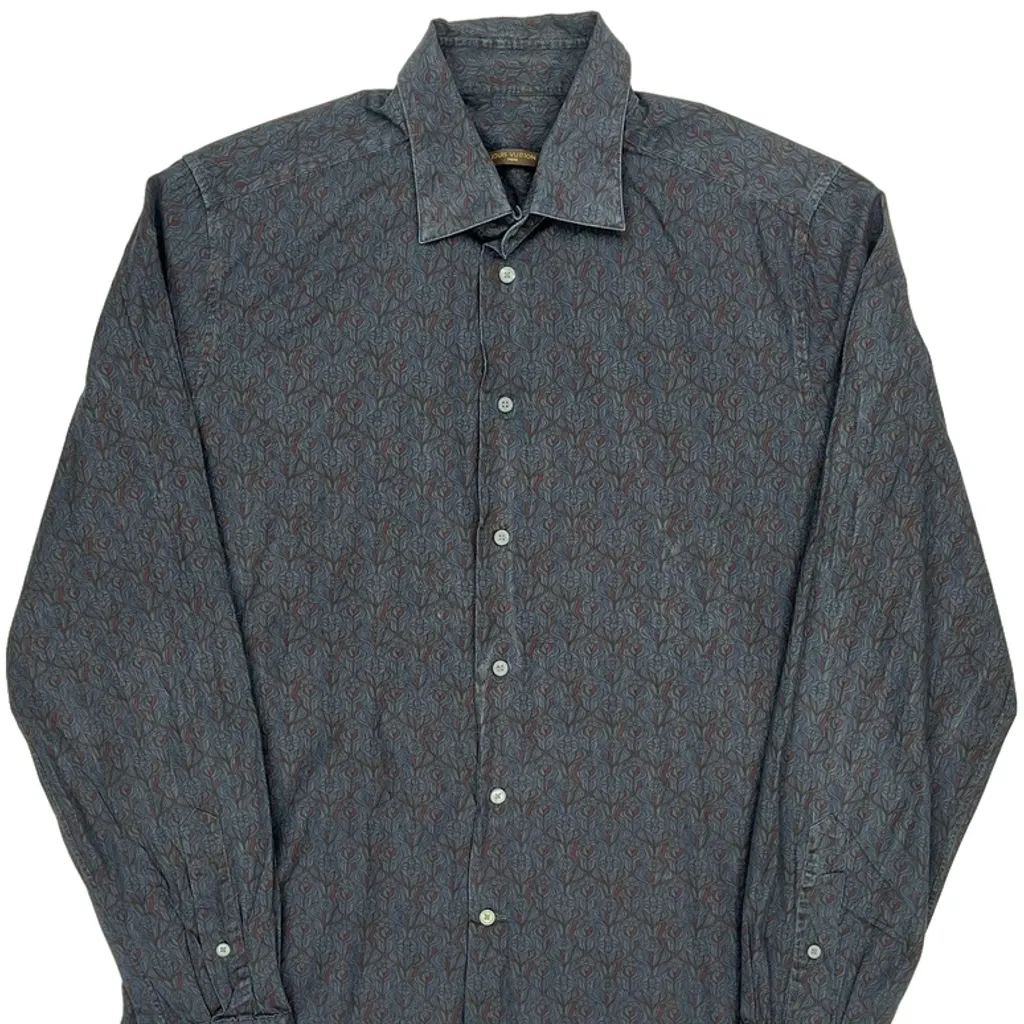 Louis Vuitton Shirt - Large Blue Cotton - Image 5
