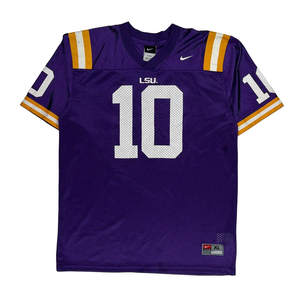 Lsu Nike College Jersey - XL Purple Polyester
