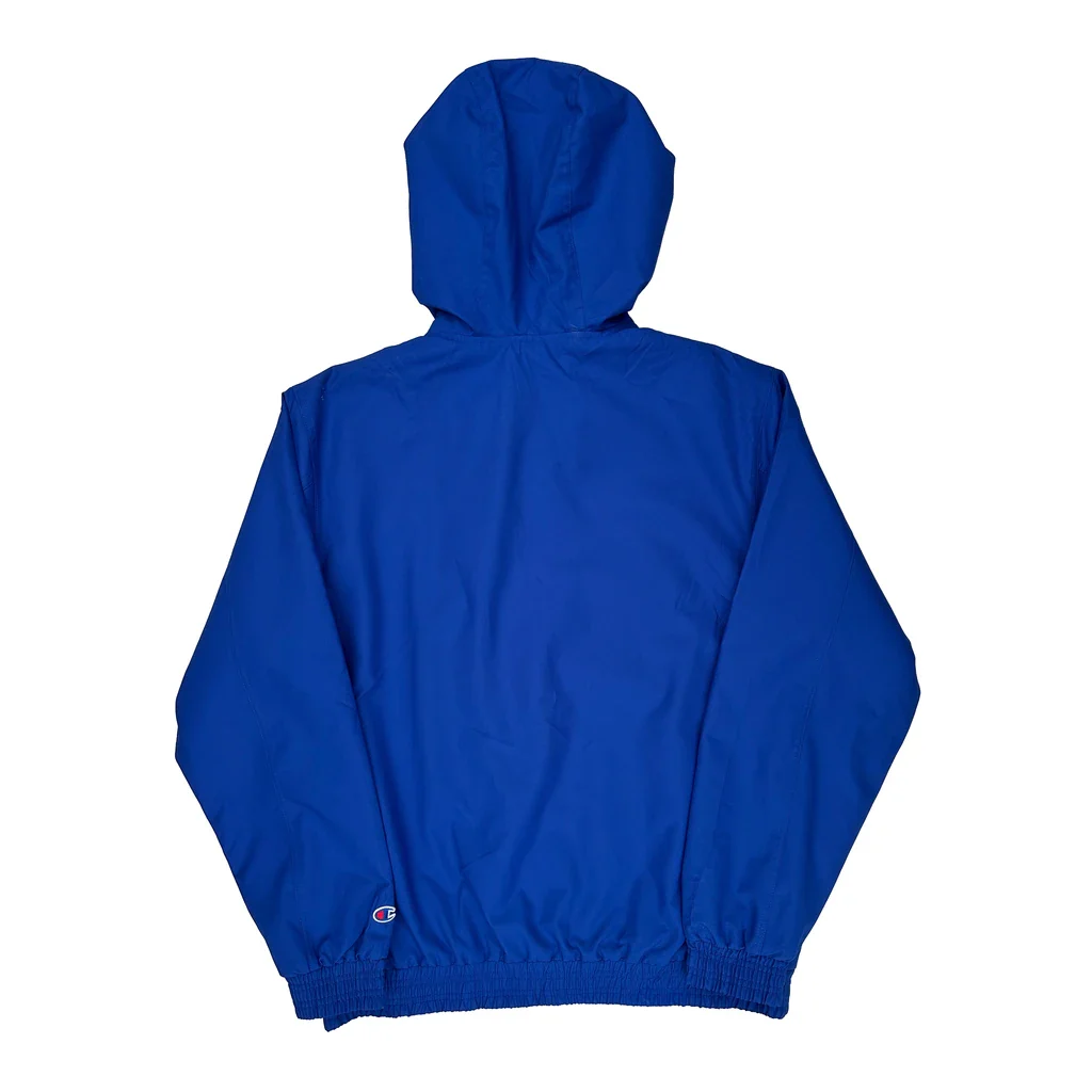 Luther College Norse Champion College Windbreaker - Medium Blue Polyester - Image 2