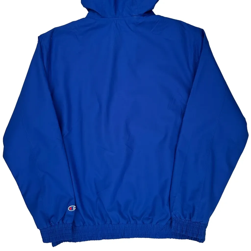 Luther College Norse Champion College Windbreaker - Medium Blue Polyester - Image 7