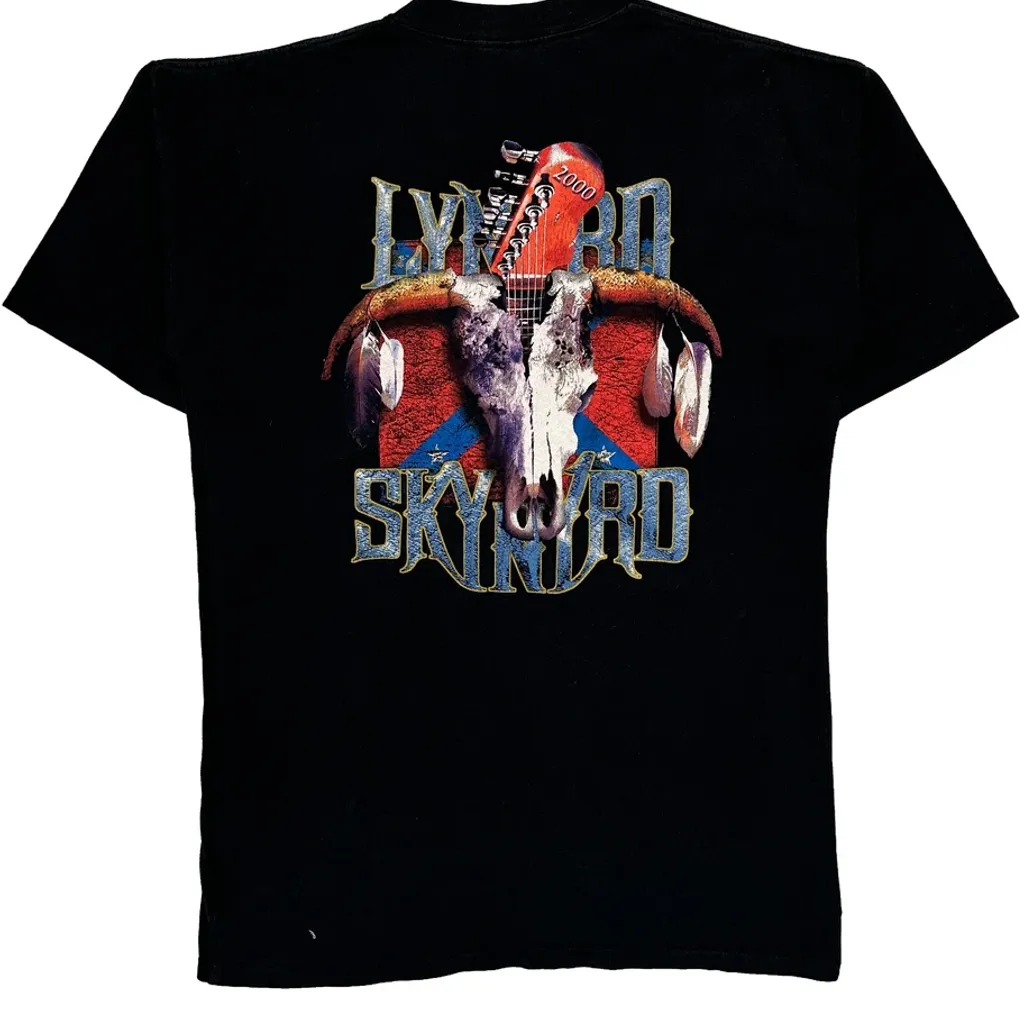 Lynyrd Skynyrd All Sports Band T-Shirt - XL Black Cotton - Image 7