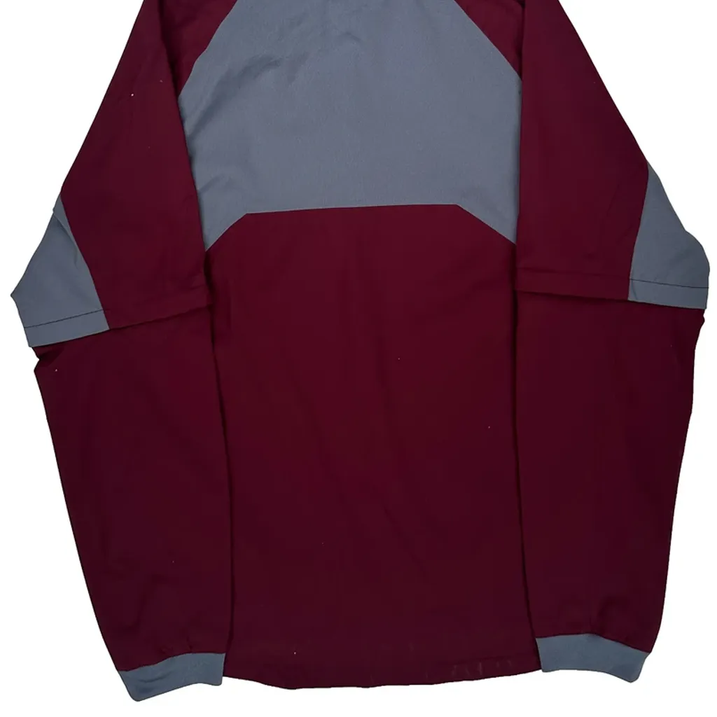 M Adidas Windbreaker - XS Burgundy Polyester - Image 6