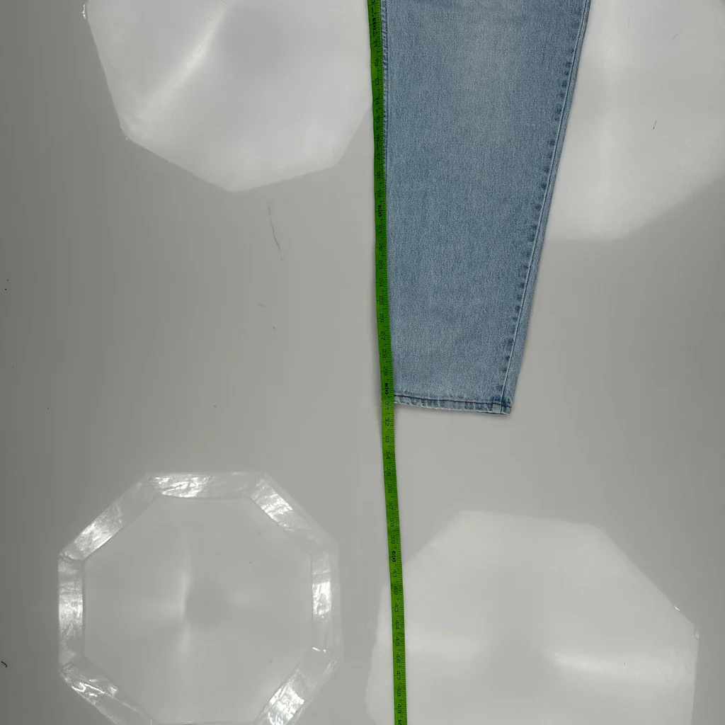 Made In Belgium Levis Jeans - 30W 30L Light Wash Cotton - Image 5