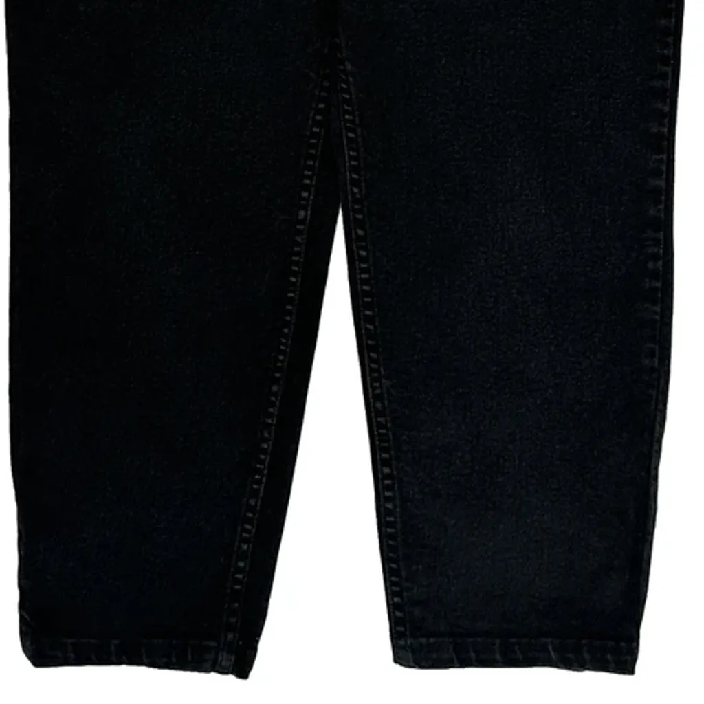 Made In Brazil Levis 550 Jeans - 30W UK 12 Black Cotton - Image 9