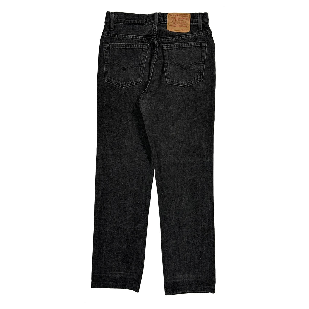 Made In Canada Levis Jeans - 28W 28L Black Cotton