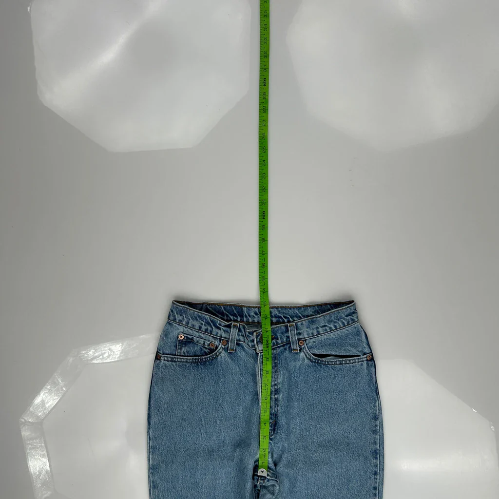 Made In Canada Levis 512 Jeans - 29W UK 10 Blue Cotton - Image 4
