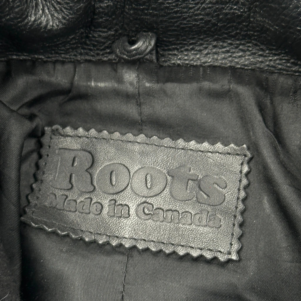 Made In Canada Roots Jacket - No Size Black Wool Blend - Image 4