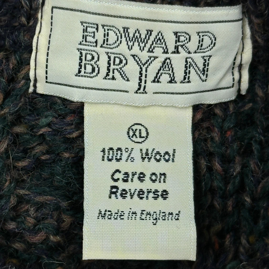 Made In Engalnd Unbranded Jumper - XL Green Wool - Image 3