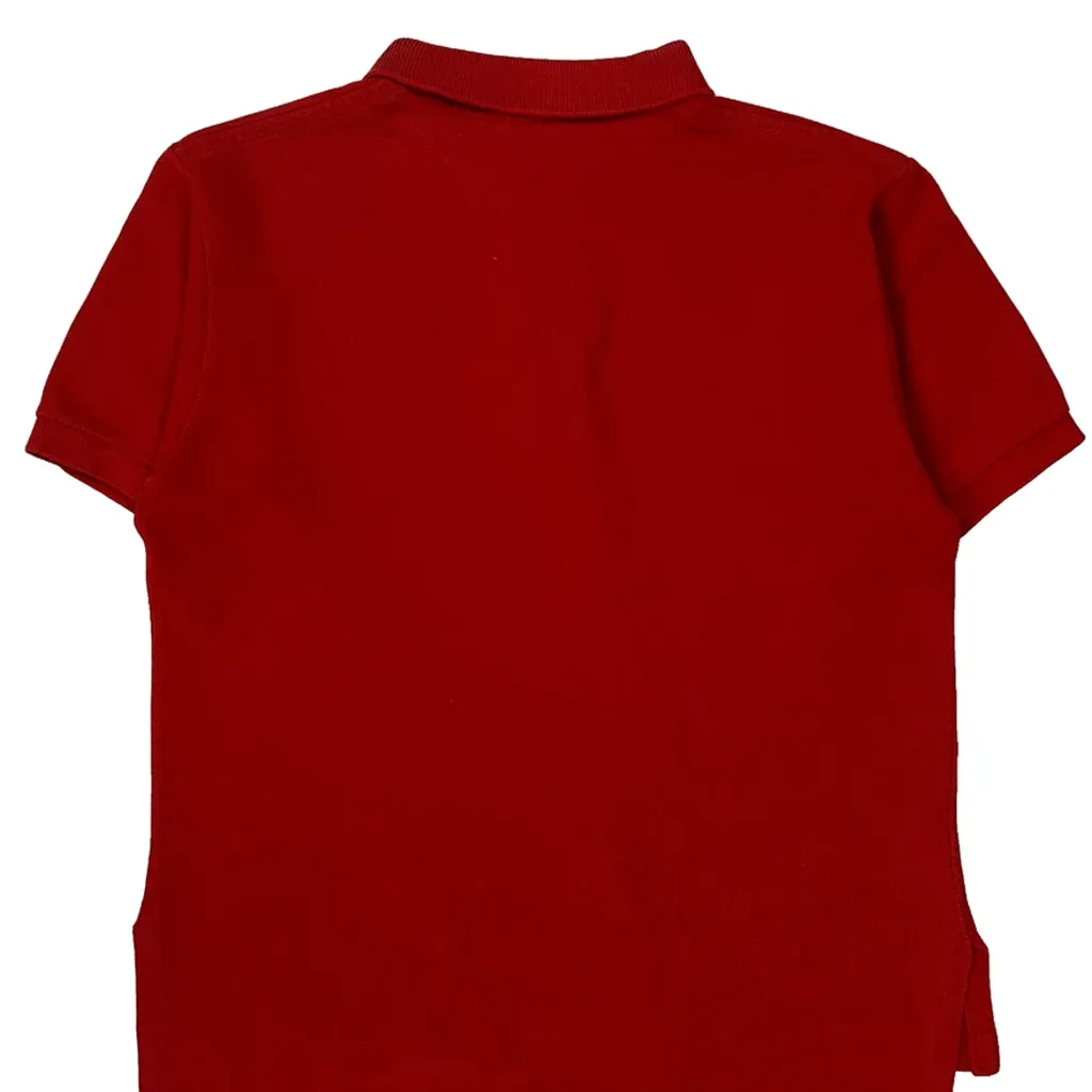 Made In USA, Age 6 Polo By Ralph Lauren Polo Shirt - Small Red Cotton - Image 7