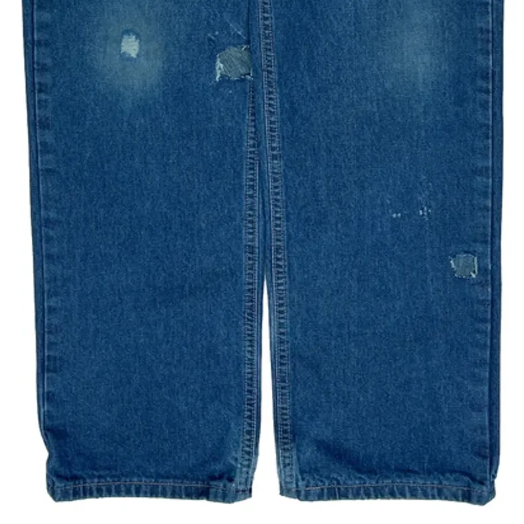 Made In USA Carhartt Jeans - 31W 33L Blue Cotton - Image 10