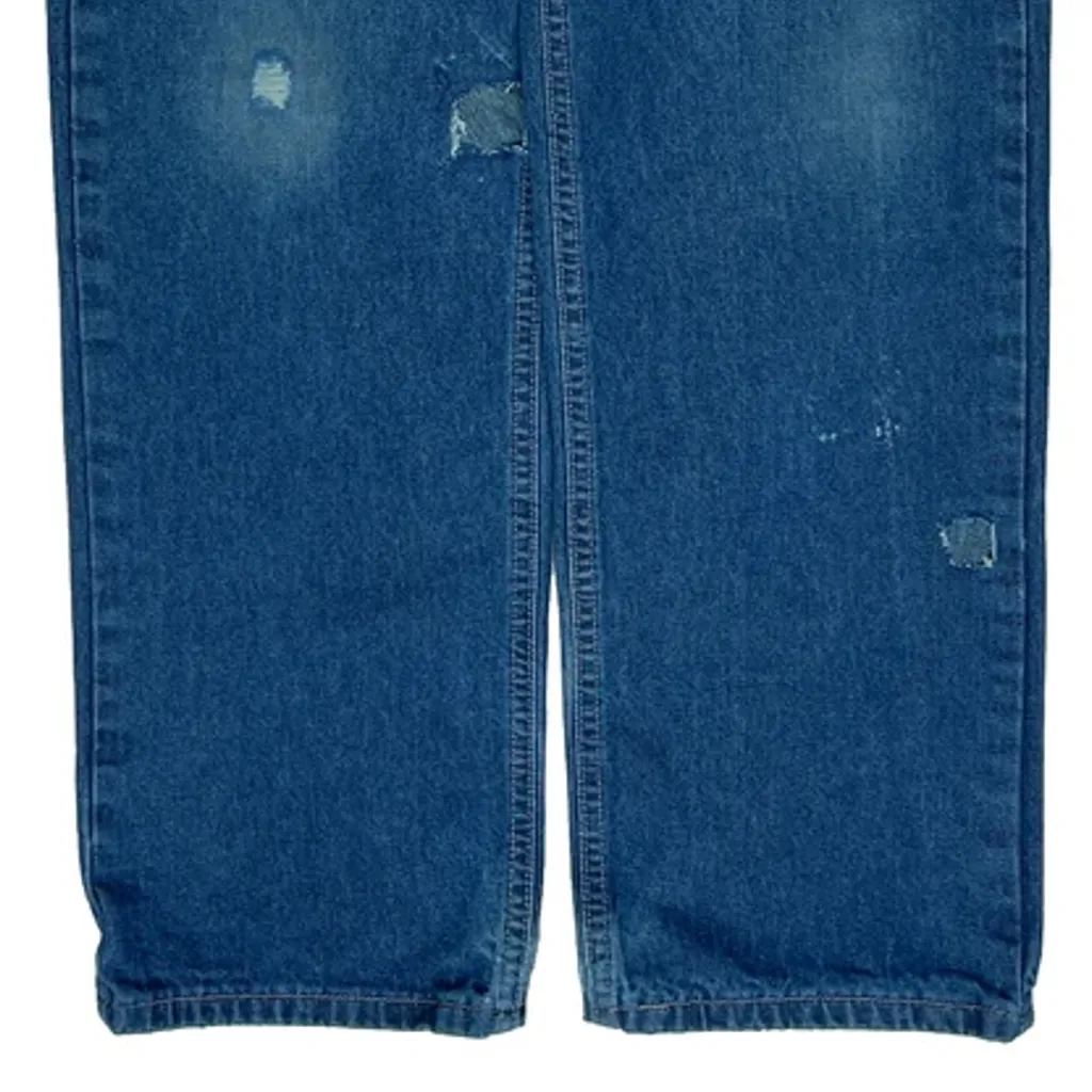 Made In USA Carhartt Jeans - 31W 33L Blue Cotton - Image 8