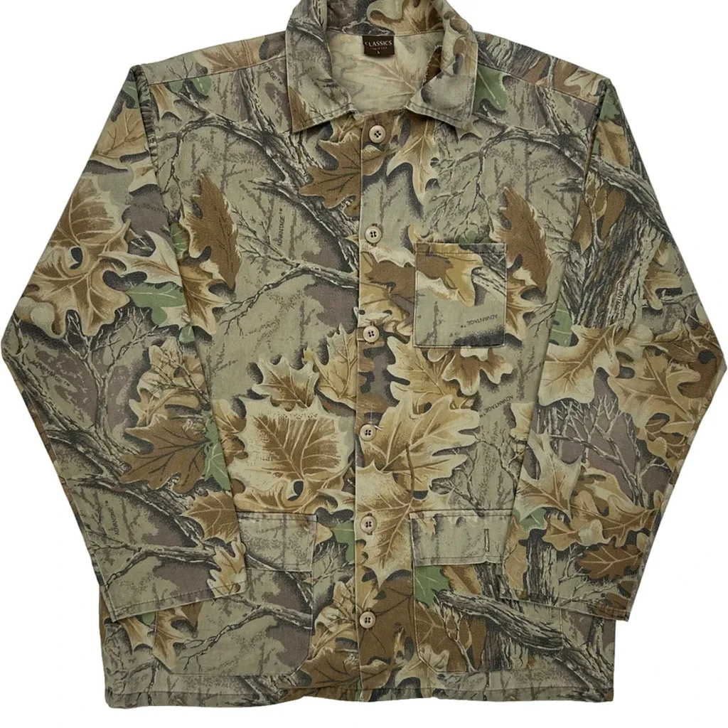 Made In USA Classics Overshirt - Large Camo Cotton - Image 5