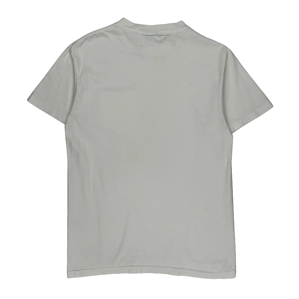Made In USA Dickies T-Shirt - Large White Cotton - Image 2
