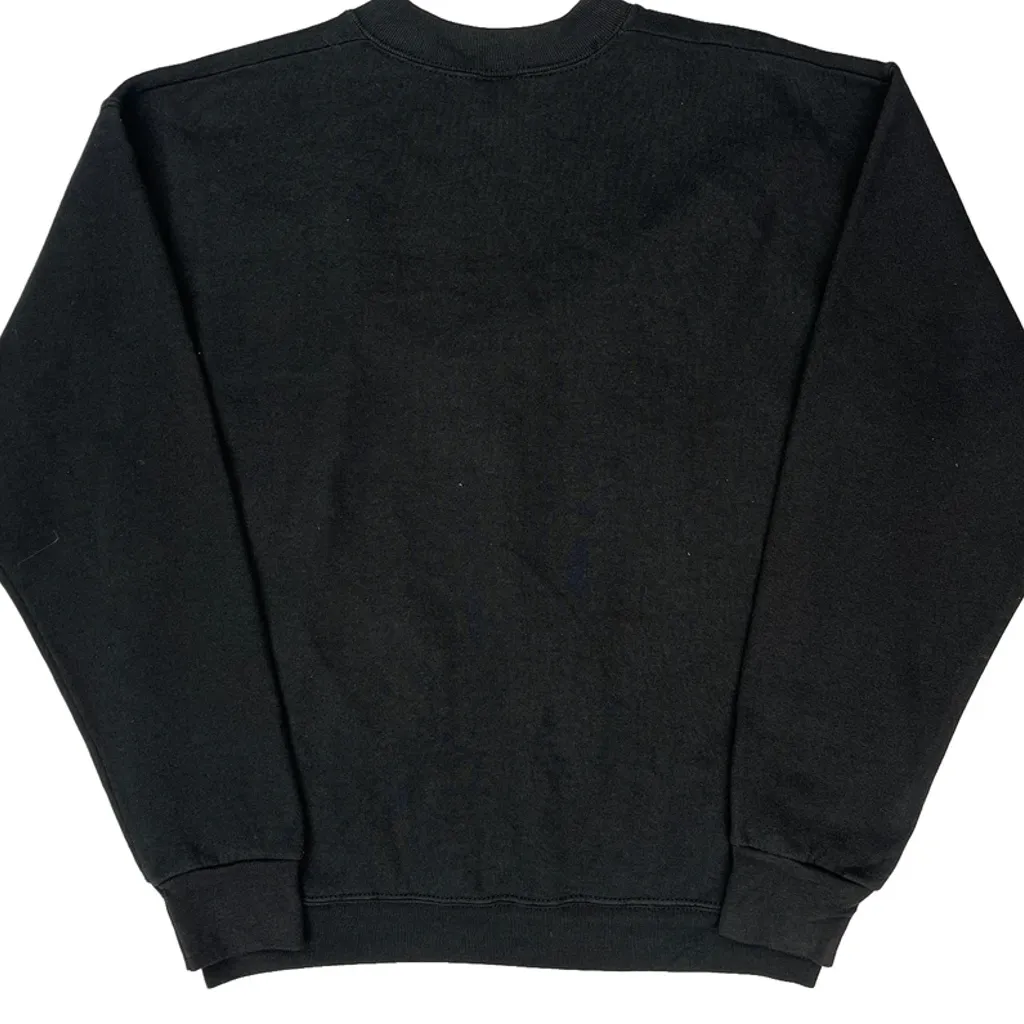 Made In USA Fruit Of The Loom Green Bay Packers Sweatshirt - Large Black Cotton Blend - Image 7