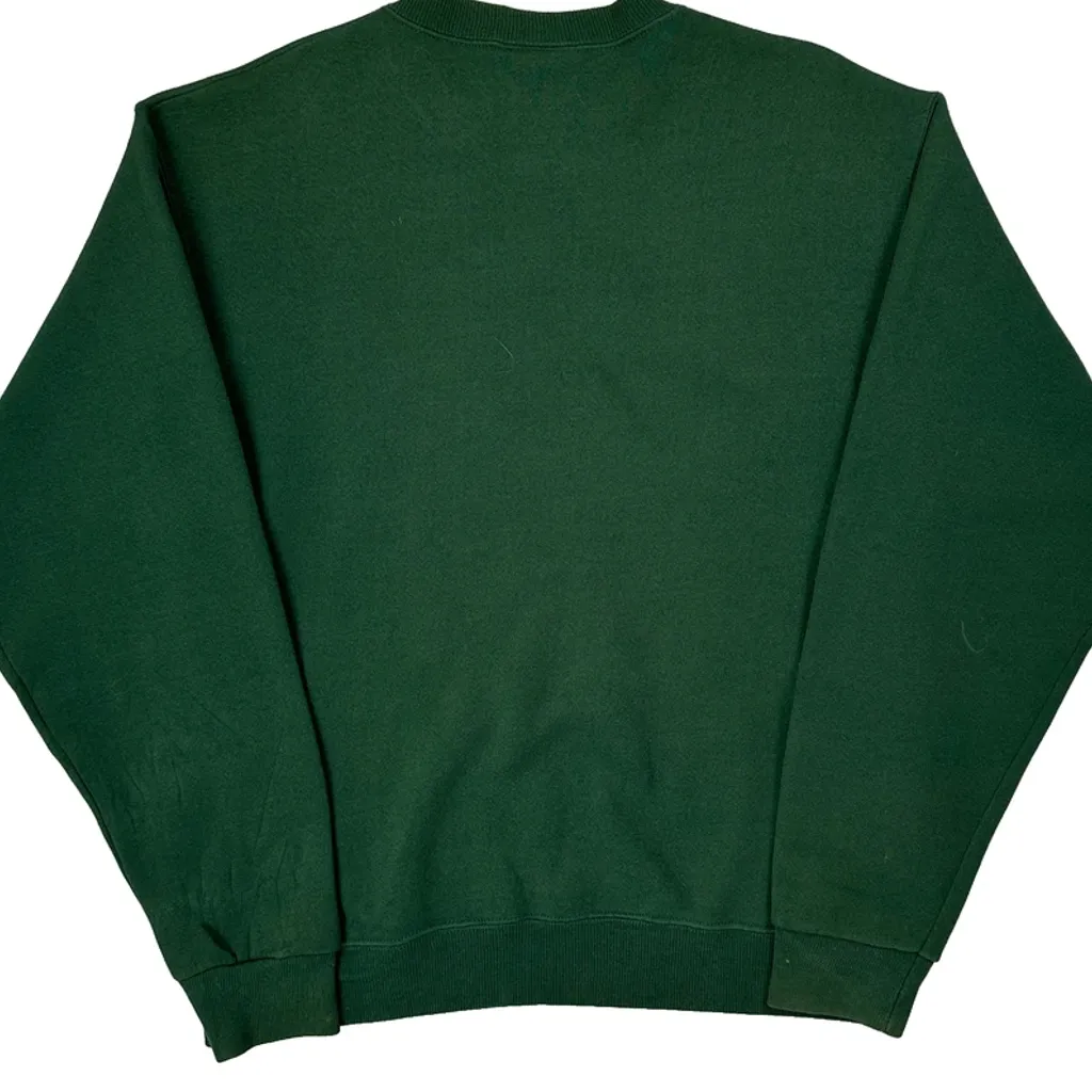 Made In USA Green Bay Packers Lee Sport Nfl Sweatshirt - XL Green Cotton - Image 7