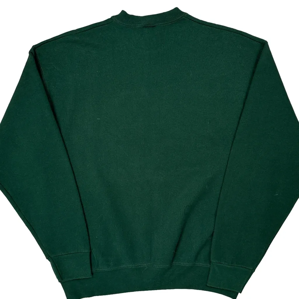 Made In USA Green Bay Packers Pro Player Nfl Sweatshirt - XL Green Cotton Blend - Image 6