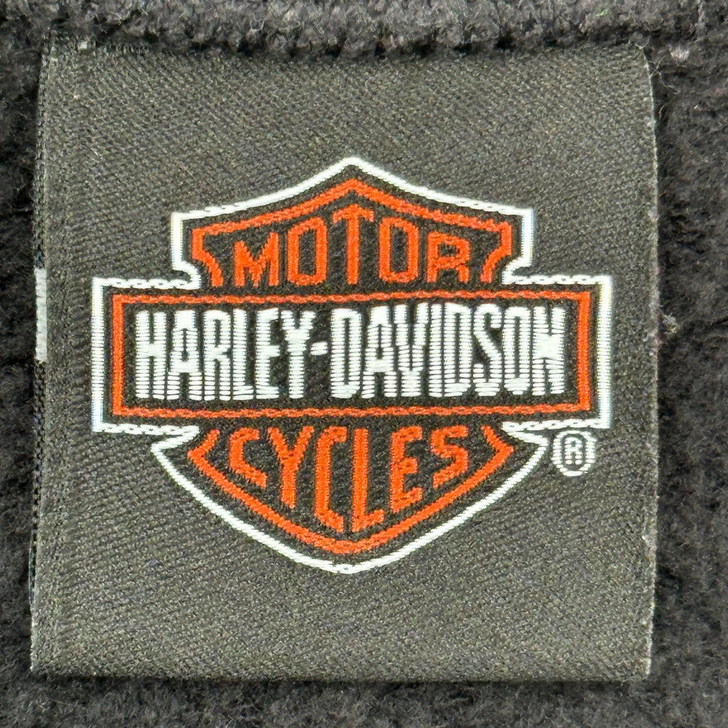 Made In USA Harley Davidson Graphic Sweatshirt - Large Black Cotton - Image 4