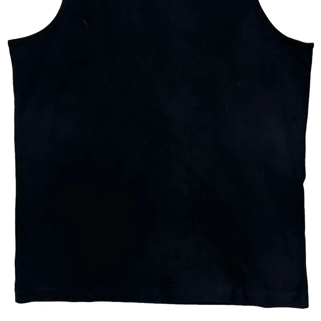Made In USA Harley Davidson New York Cafe Tank Top - XL Black Cotton - Image 6