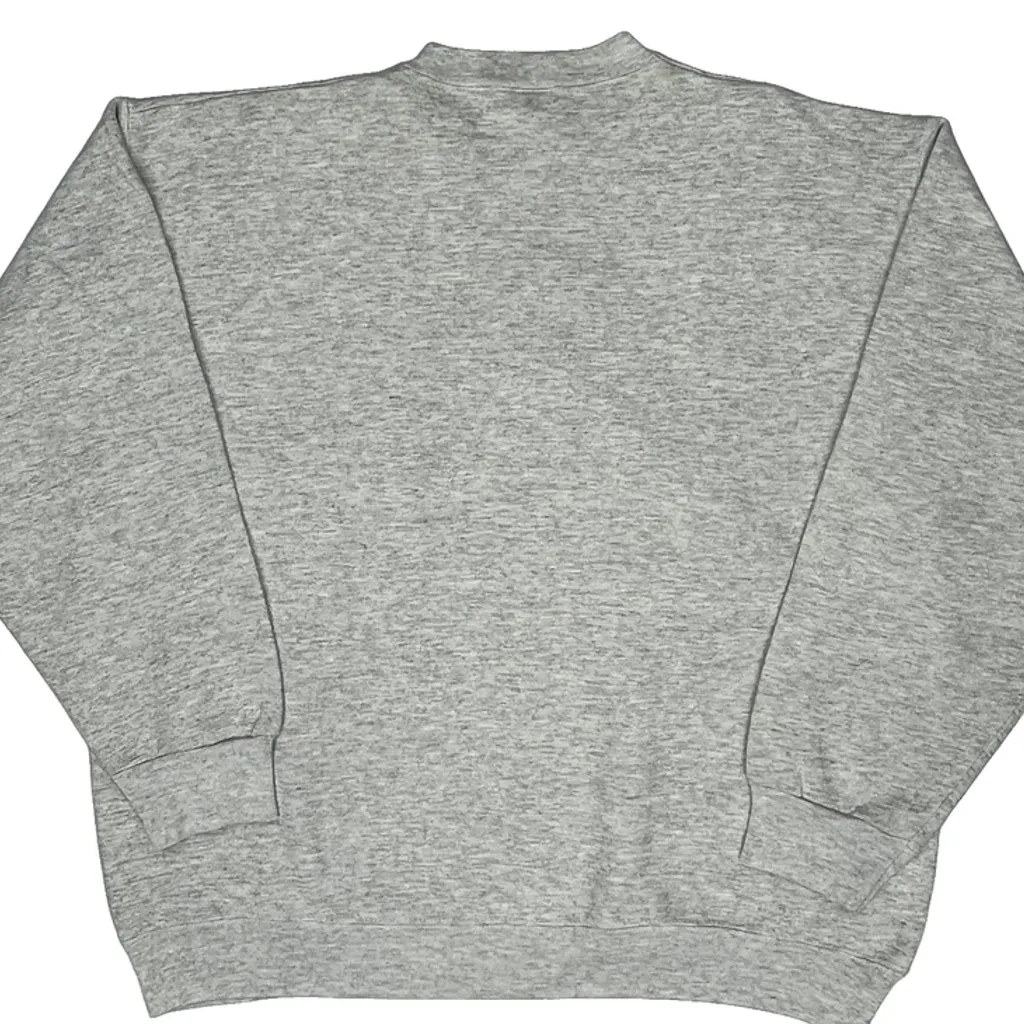 Made In USA Jostens College Sweatshirt - XL Grey Cotton - Image 7