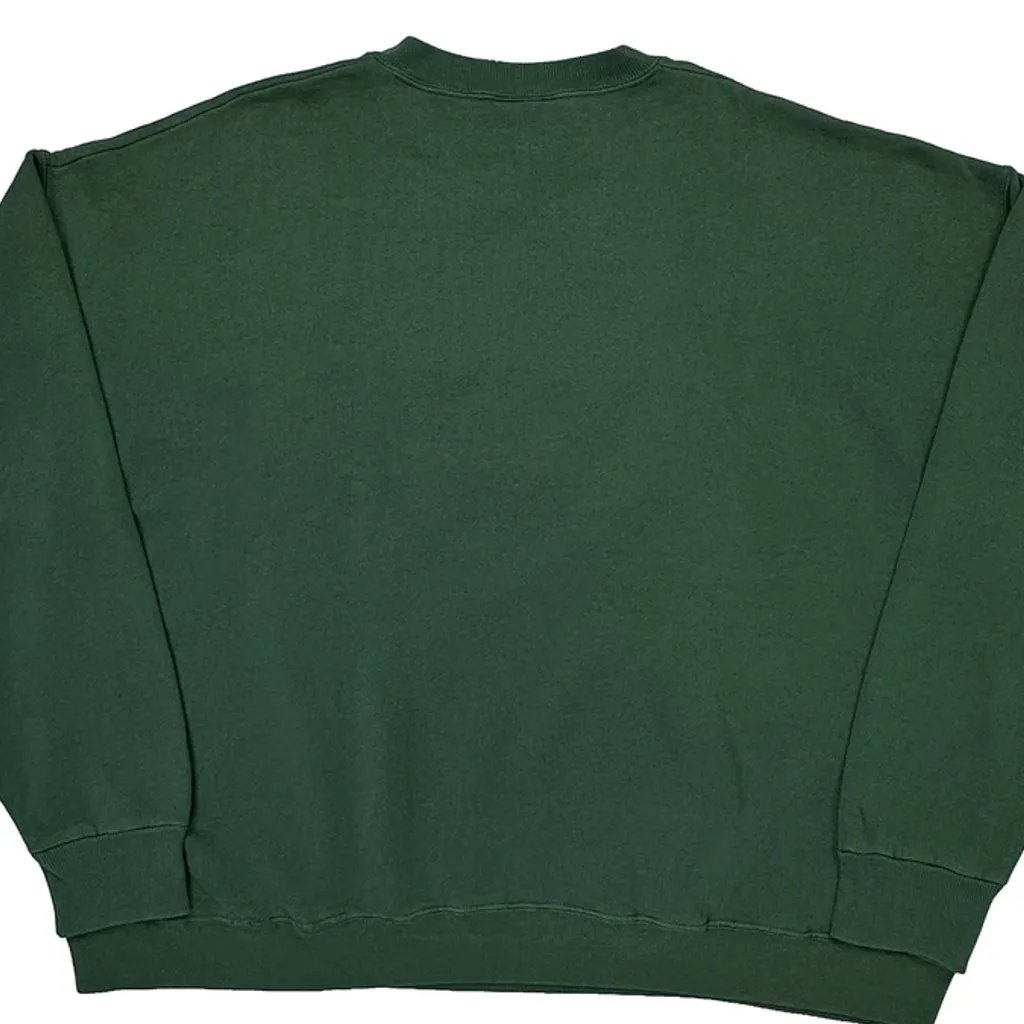 Made In USA Lee Sport Green Bay Packers Sweatshirt - 2XL Green Cotton - Image 7