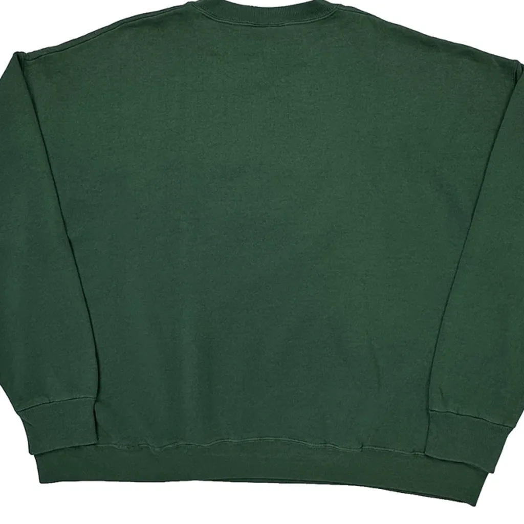 Made In USA Lee Sport Green Bay Packers Sweatshirt - 2XL Green Cotton - Image 8