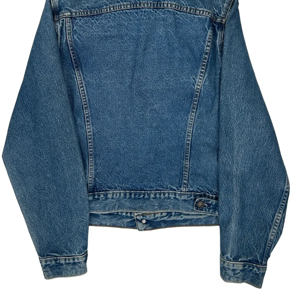 Made In USA Levis Denim Jacket - XL Blue Denim - Image 6