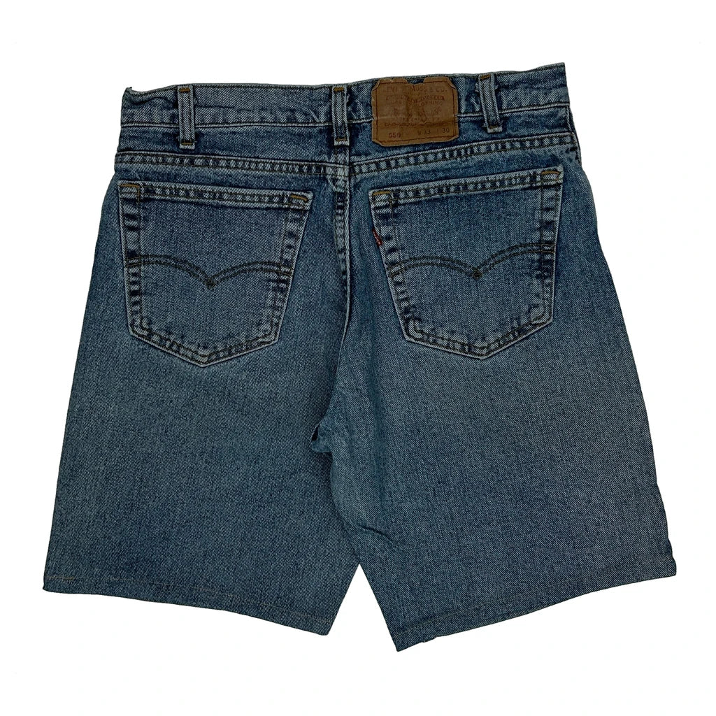 Made In USA Levis Denim Shorts - 31W 10L Blue Cotton