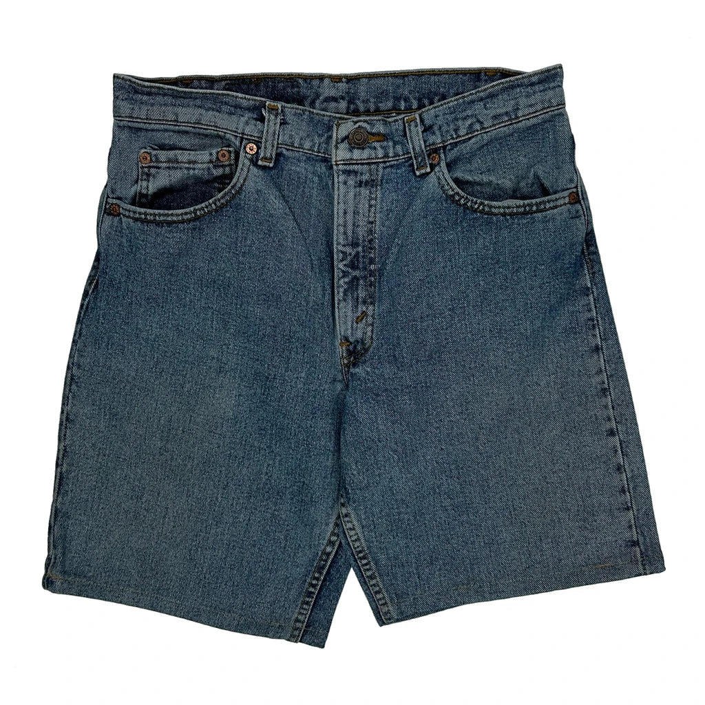 Made In USA Levis Denim Shorts - 31W 10L Blue Cotton - Image 2