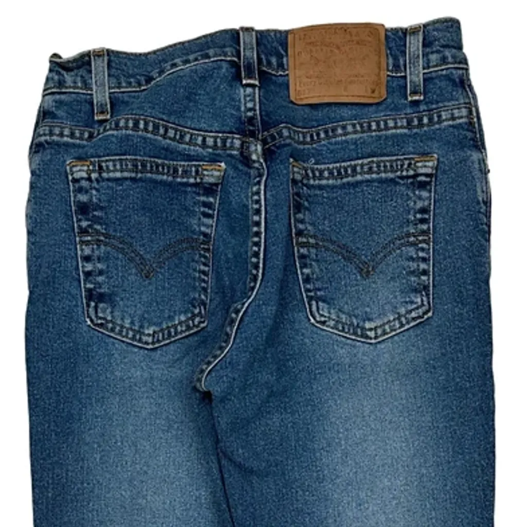 Made In USA Levis 517 Jeans - 28W 32L Blue Cotton - Image 8