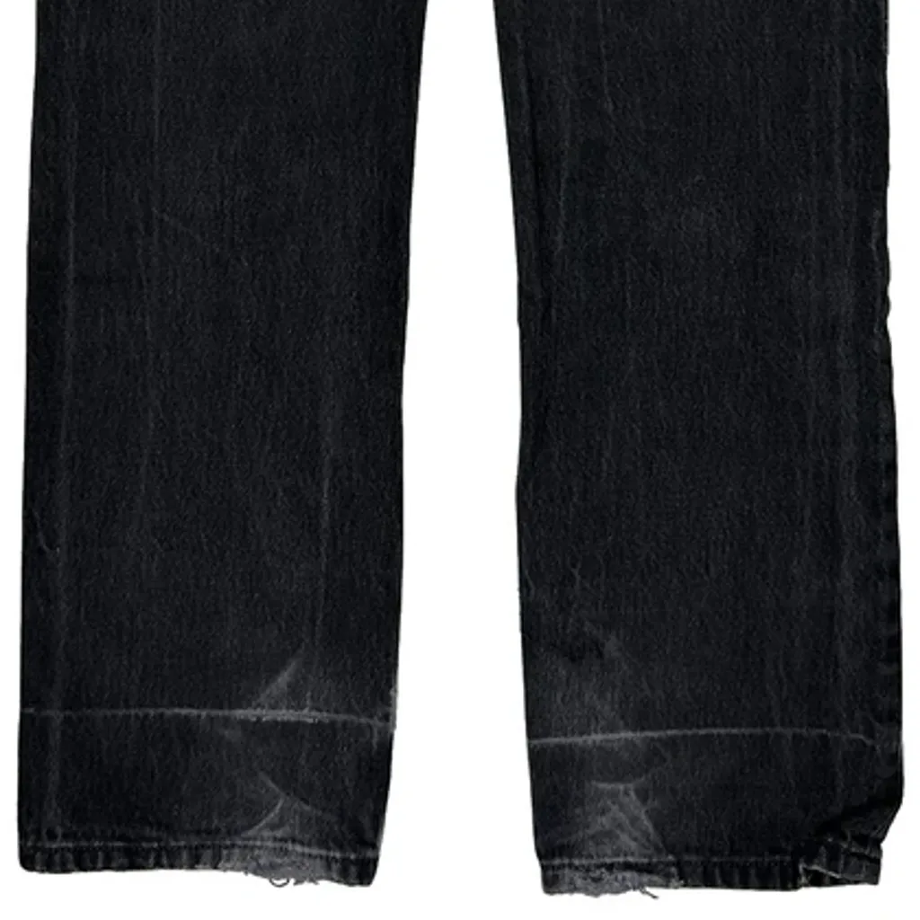 Made In USA Levis Jeans - 28W 30L Black Cotton - Image 7