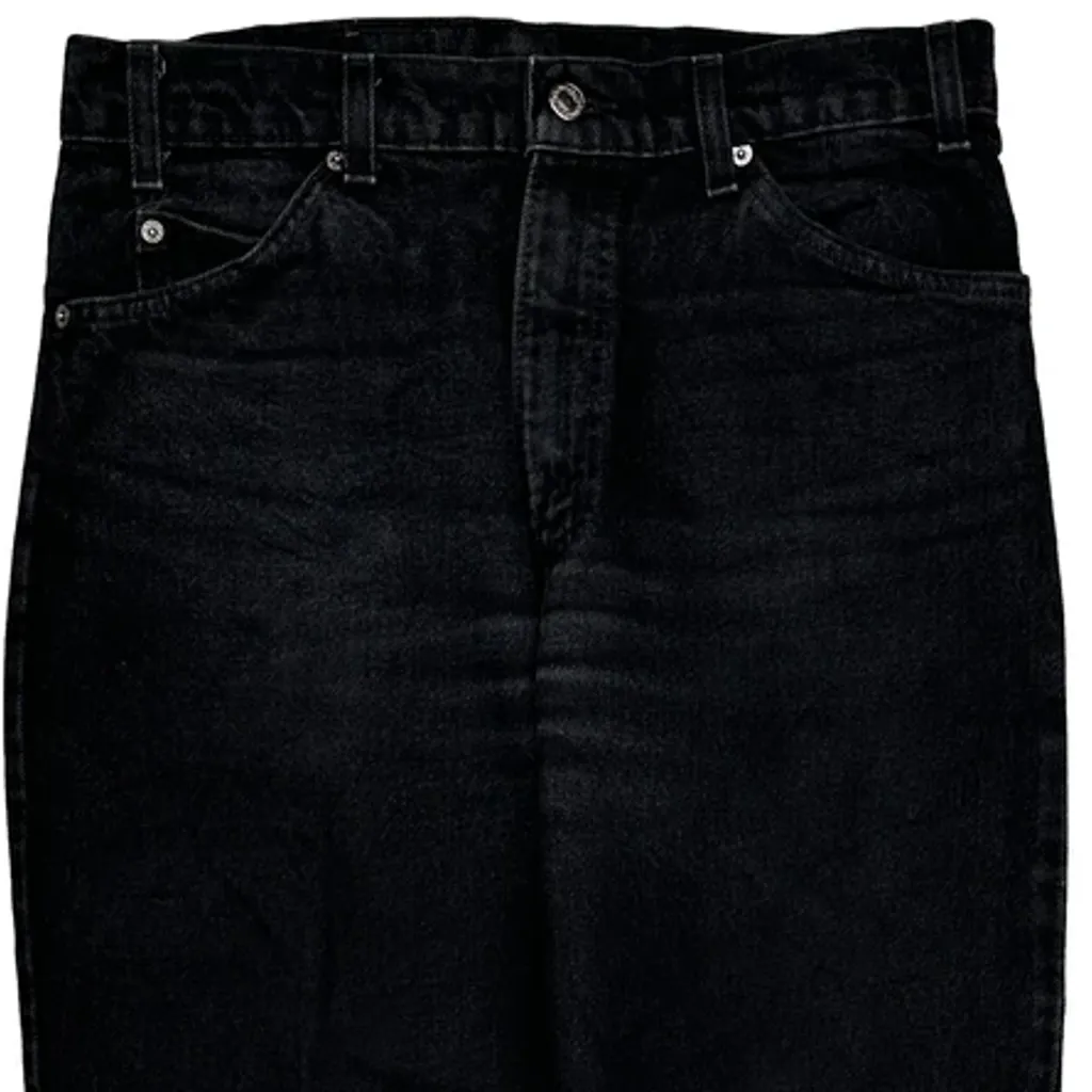 Made In USA Levis Jeans - 32W 30L Black Cotton - Image 10