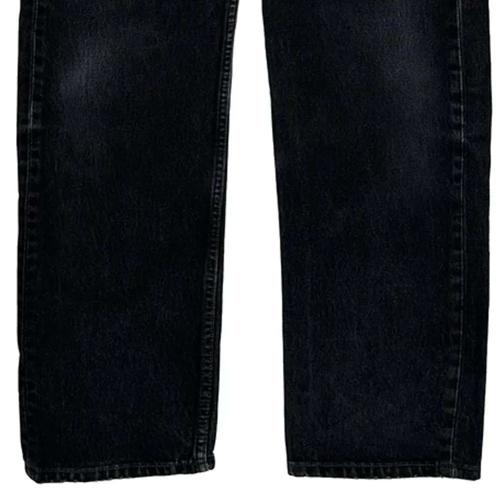 Made In USA Levis 501 Jeans - 32W 31L Black Cotton - Image 10