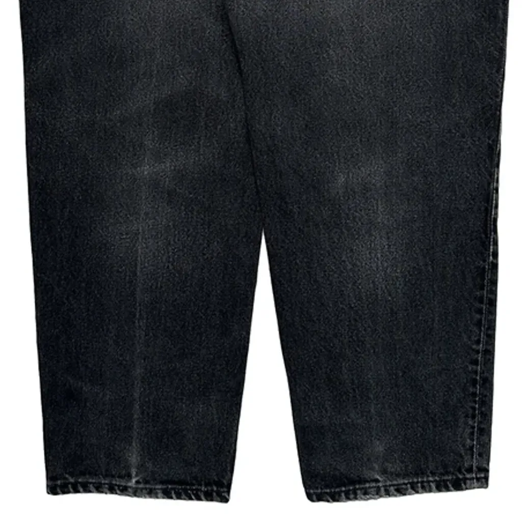 Made In USA Levis 550 Jeans - 36W 30L Black Cotton - Image 8