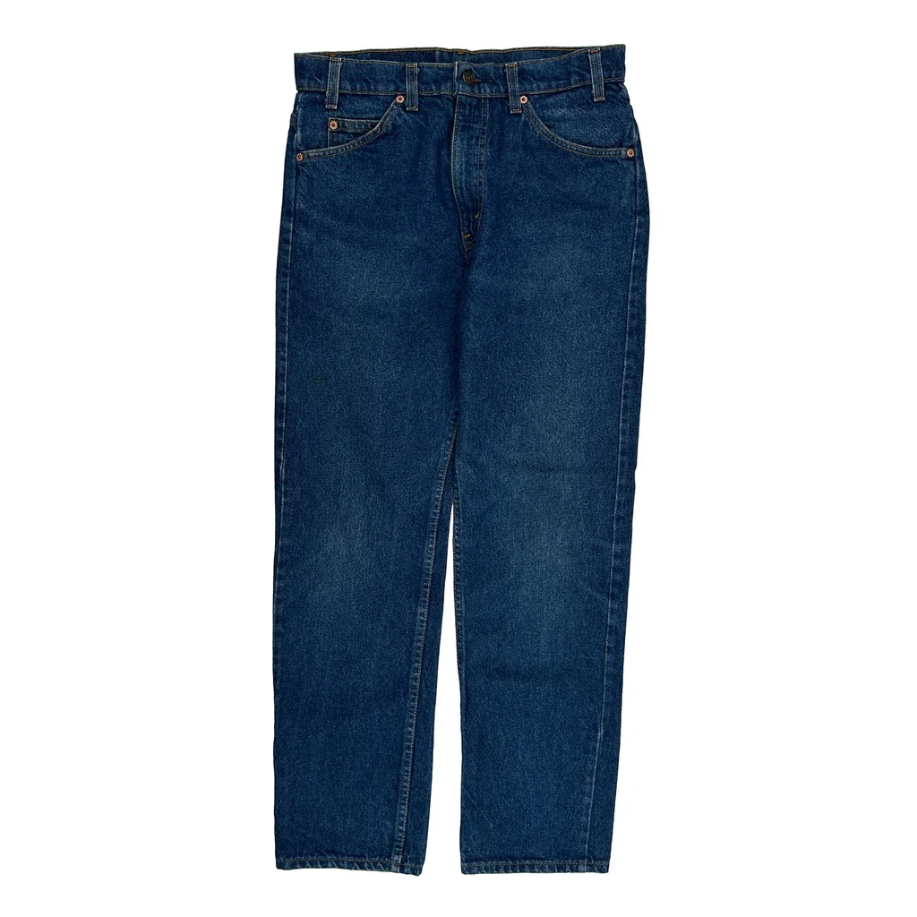 Made In USA Levis Orange Tabs 505 Jeans - 31W 30L Blue Cotton - Image 2
