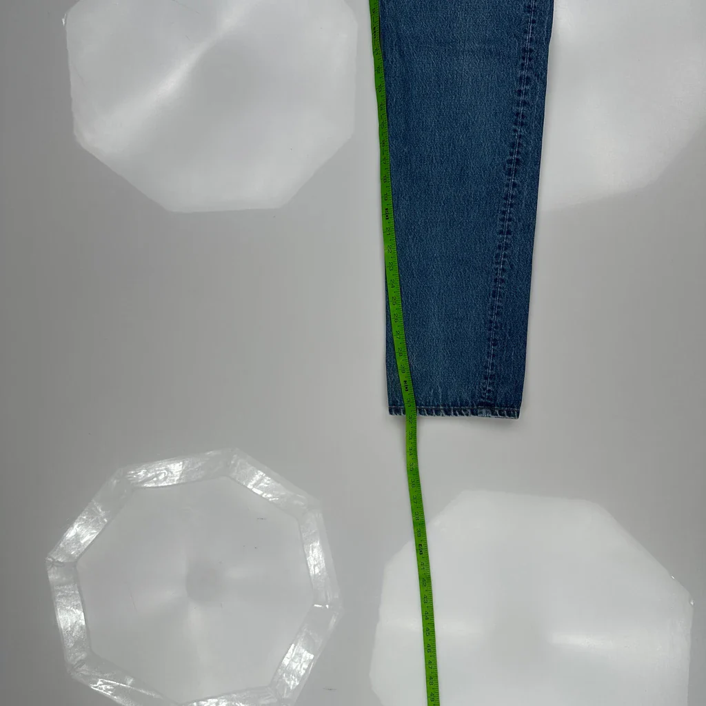 Made In USA Levis 501Xx Jeans - 32W 32L Blue Cotton - Image 5