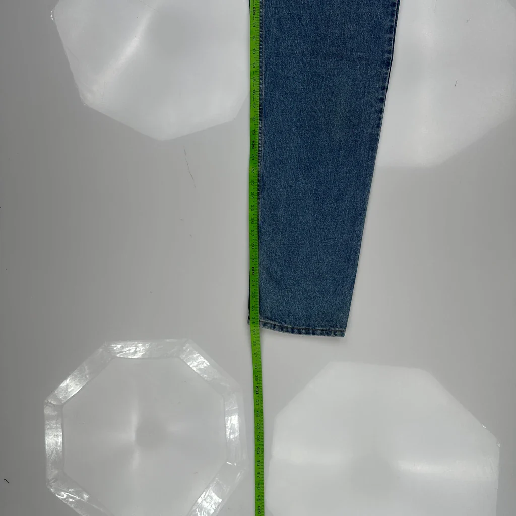Made In USA Levis 550 Jeans - 32W 34L Blue Cotton - Image 5