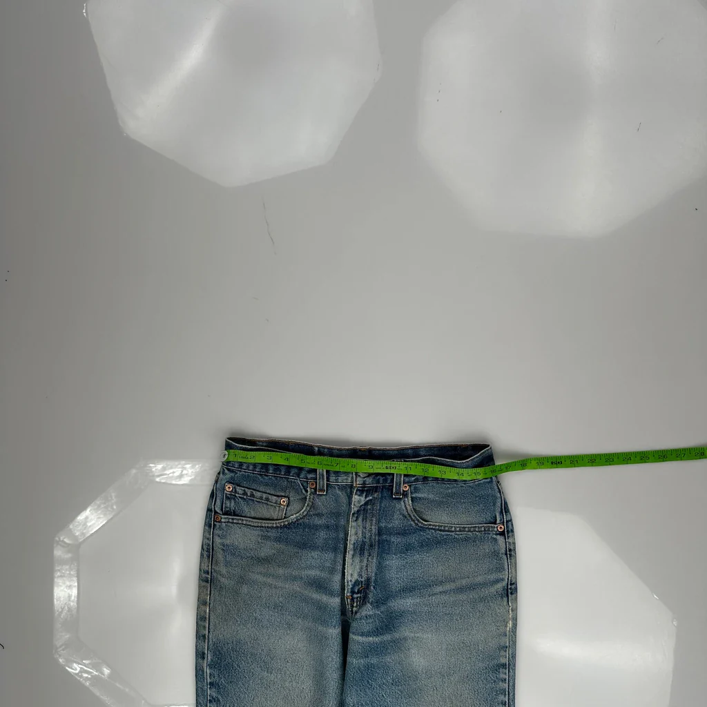 Made In USA Levis 550 Jeans - 32W 30L Blue Cotton - Image 3