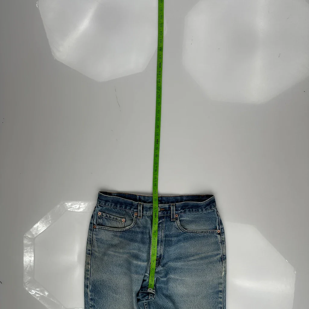 Made In USA Levis 550 Jeans - 32W 30L Blue Cotton - Image 4