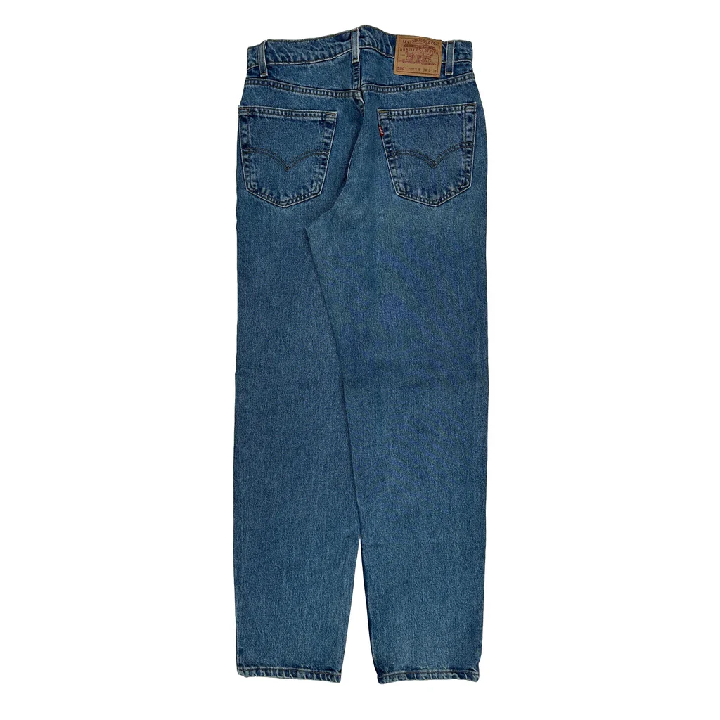 Made In USA Levis 550 Jeans - 33W 34L Blue Cotton